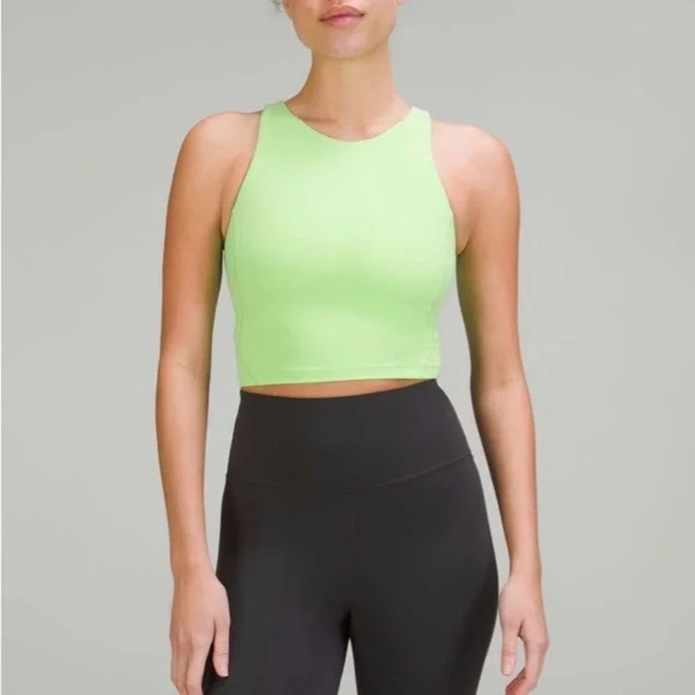 Lululemon Lime Green Invigorate Train Tank